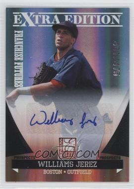 2011 Donruss Elite Extra Edition - Franchise Futures Signatures #18 - Williams Jerez /475