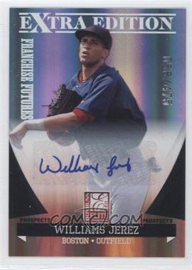 2011 Donruss Elite Extra Edition - Franchise Futures Signatures #18 - Williams Jerez /475