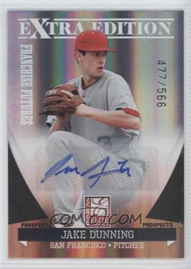 2011 Donruss Elite Extra Edition - Franchise Futures Signatures #187 - Jake Dunning /566