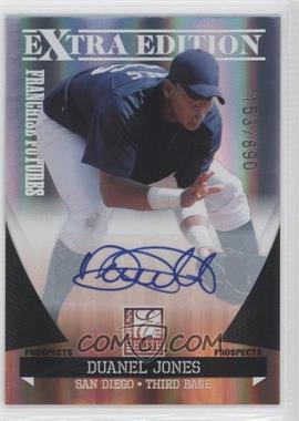 2011 Donruss Elite Extra Edition - Franchise Futures Signatures #189 - Duanel Jones /890