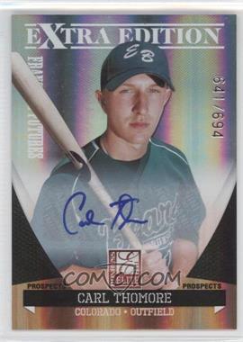 2011 Donruss Elite Extra Edition - Franchise Futures Signatures #33 - Carl Thomore /694