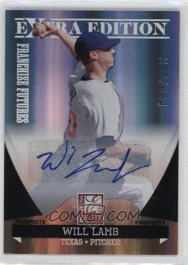 2011 Donruss Elite Extra Edition - Franchise Futures Signatures #39 - Will Lamb /664