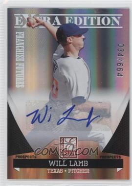 2011 Donruss Elite Extra Edition - Franchise Futures Signatures #39 - Will Lamb /664