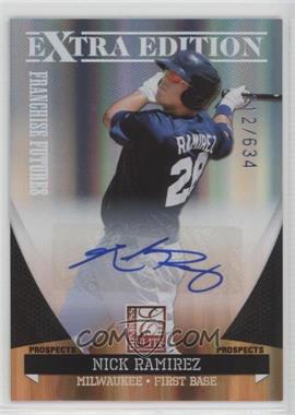 2011 Donruss Elite Extra Edition - Franchise Futures Signatures #41 - Nick Ramirez /634