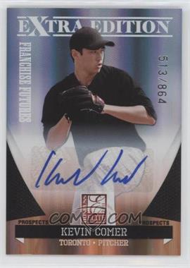 2011 Donruss Elite Extra Edition - Franchise Futures Signatures #45 - Kevin Comer /864 [EX to NM]