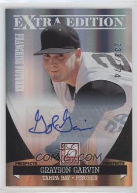 2011 Donruss Elite Extra Edition - Franchise Futures Signatures #53 - Grayson Garvin /774