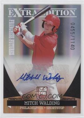 2011 Donruss Elite Extra Edition - Franchise Futures Signatures #55 - Mitch Walding /1140