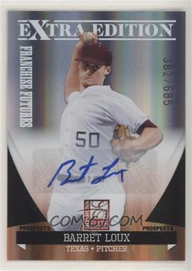 2011 Donruss Elite Extra Edition - Franchise Futures Signatures #62 - Barret Loux /685