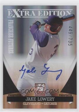 2011 Donruss Elite Extra Edition - Franchise Futures Signatures #63 - Jake Lowery /735