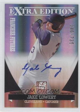 2011 Donruss Elite Extra Edition - Franchise Futures Signatures #63 - Jake Lowery /735