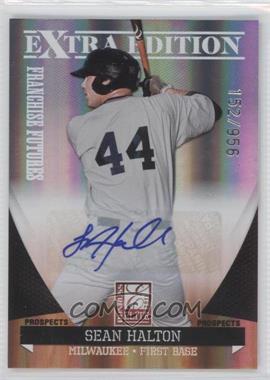 2011 Donruss Elite Extra Edition - Franchise Futures Signatures #66 - Sean Halton /956