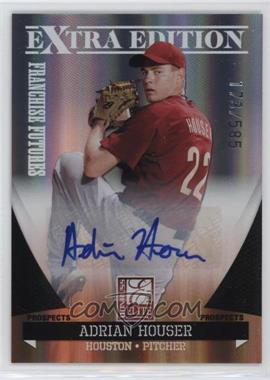 2011 Donruss Elite Extra Edition - Franchise Futures Signatures #81 - Adrian Houser /585