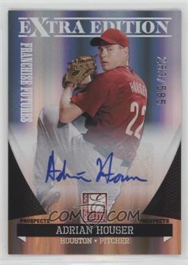 2011 Donruss Elite Extra Edition - Franchise Futures Signatures #81 - Adrian Houser /585