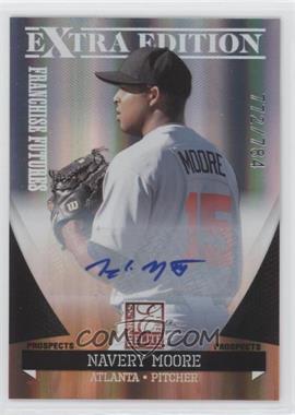 2011 Donruss Elite Extra Edition - Franchise Futures Signatures #90 - Navery Moore /784