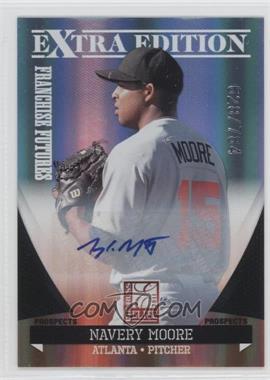 2011 Donruss Elite Extra Edition - Franchise Futures Signatures #90 - Navery Moore /784