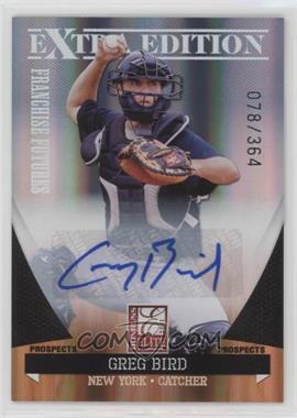 2011 Donruss Elite Extra Edition - Franchise Futures Signatures #99 - Greg Bird /364