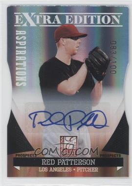 2011 Donruss Elite Extra Edition - Prospects - Aspirations Die-Cut Signatures #174 - Red Patterson /100
