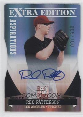 2011 Donruss Elite Extra Edition - Prospects - Aspirations Die-Cut Signatures #174 - Red Patterson /100