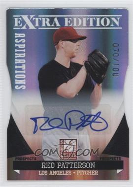 2011 Donruss Elite Extra Edition - Prospects - Aspirations Die-Cut Signatures #174 - Red Patterson /100