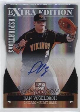 2011 Donruss Elite Extra Edition - Prospects - Aspirations Die-Cut Signatures #32 - Dan Vogelbach /100