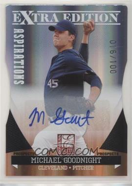 2011 Donruss Elite Extra Edition - Prospects - Aspirations Die-Cut Signatures #37 - Michael Goodnight /100