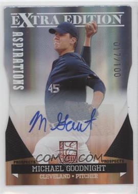 2011 Donruss Elite Extra Edition - Prospects - Aspirations Die-Cut Signatures #37 - Michael Goodnight /100