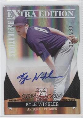 2011 Donruss Elite Extra Edition - Prospects - Aspirations Die-Cut Signatures #48 - Kyle Winkler /100