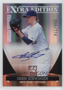 2011 Donruss Elite Extra Edition - Prospects - Aspirations Die-Cut Signatures #91 - Chris Schwinden /100