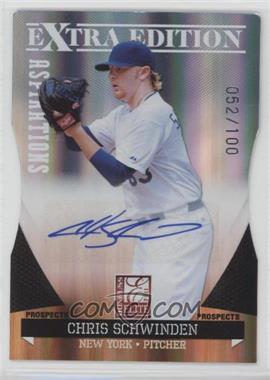 2011 Donruss Elite Extra Edition - Prospects - Aspirations Die-Cut Signatures #91 - Chris Schwinden /100