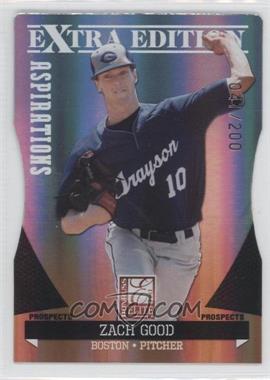 2011 Donruss Elite Extra Edition - Prospects - Aspirations Die-Cut #24 - Zach Good /200