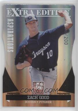 2011 Donruss Elite Extra Edition - Prospects - Aspirations Die-Cut #24 - Zach Good /200