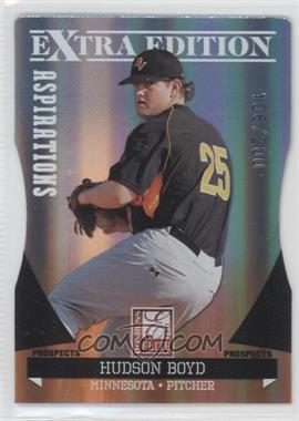 2011 Donruss Elite Extra Edition - Prospects - Aspirations Die-Cut #57 - Hudson Boyd /200