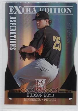 2011 Donruss Elite Extra Edition - Prospects - Aspirations Die-Cut #57 - Hudson Boyd /200