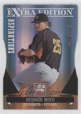 2011 Donruss Elite Extra Edition - Prospects - Aspirations Die-Cut #57 - Hudson Boyd /200