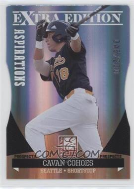 2011 Donruss Elite Extra Edition - Prospects - Aspirations Die-Cut #67 - Cavan Cohoes /200