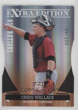 2011 Donruss Elite Extra Edition - Prospects - Aspirations Die-Cut #93 - Chris Wallace /200