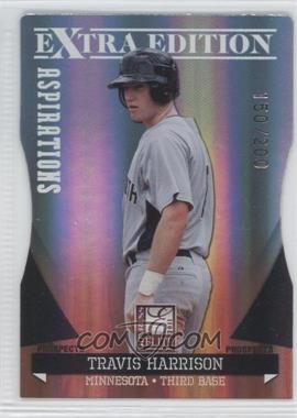 2011 Donruss Elite Extra Edition - Prospects - Aspirations Die-Cut #P-47 - Travis Harrison /200