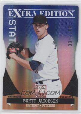 2011 Donruss Elite Extra Edition - Prospects - Blue Status Die-Cut #160 - Brett Jacobson /100