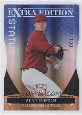 2011 Donruss Elite Extra Edition - Prospects - Blue Status Die-Cut #21 - Adam Morgan /100