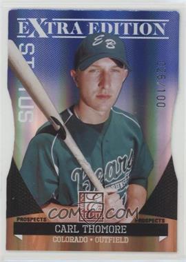 2011 Donruss Elite Extra Edition - Prospects - Blue Status Die-Cut #33 - Carl Thomore /100