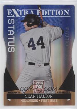 2011 Donruss Elite Extra Edition - Prospects - Blue Status Die-Cut #66 - Sean Halton /100