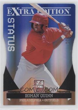 2011 Donruss Elite Extra Edition - Prospects - Blue Status Die-Cut #87 - Roman Quinn /100