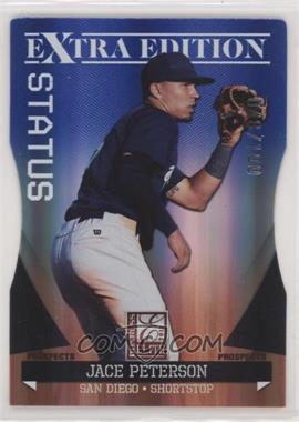 2011 Donruss Elite Extra Edition - Prospects - Blue Status Die-Cut #P-18 - Jace Peterson /100