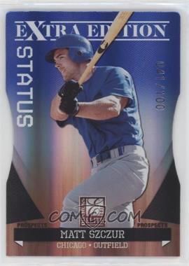 2011 Donruss Elite Extra Edition - Prospects - Blue Status Die-Cut #P-21 - Matt Szczur /100