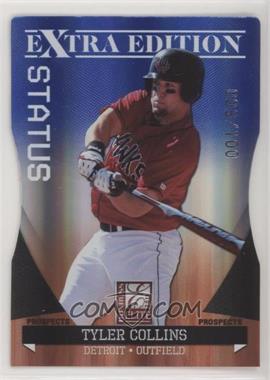 2011 Donruss Elite Extra Edition - Prospects - Blue Status Die-Cut #P-6 - Tyler Collins /100