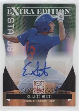 2011 Donruss Elite Extra Edition - Prospects - Emerald Status Die-Cut Signatures #157 - Elliot Soto /25