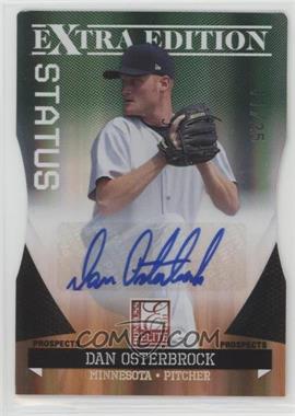 2011 Donruss Elite Extra Edition - Prospects - Emerald Status Die-Cut Signatures #164 - Dan Osterbrock /25