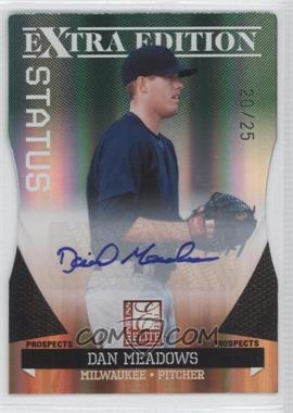 2011 Donruss Elite Extra Edition - Prospects - Emerald Status Die-Cut Signatures #183 - Dan Meadows /25