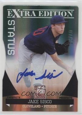 2011 Donruss Elite Extra Edition - Prospects - Emerald Status Die-Cut Signatures #29 - Jake Sisco /25