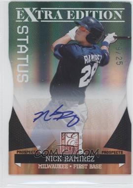 2011 Donruss Elite Extra Edition - Prospects - Emerald Status Die-Cut Signatures #41 - Nick Ramirez /25